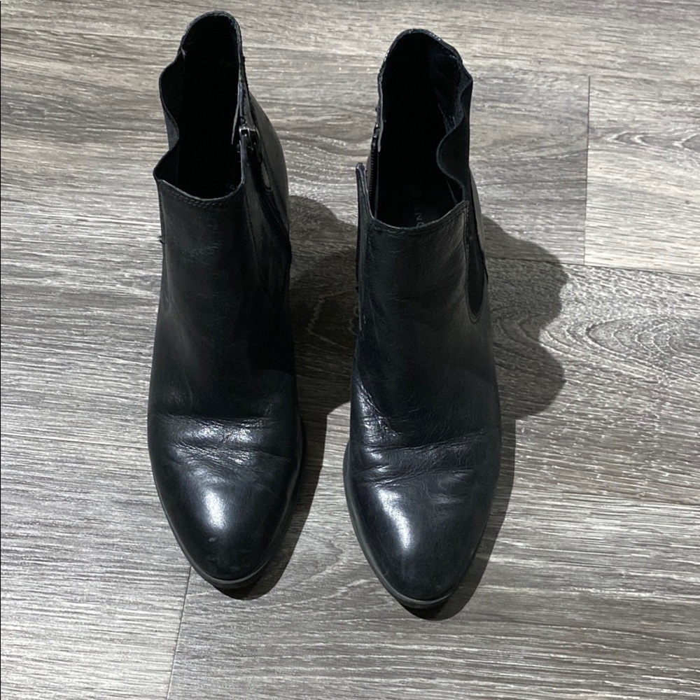 Franco Sarto Black Ankle Boots